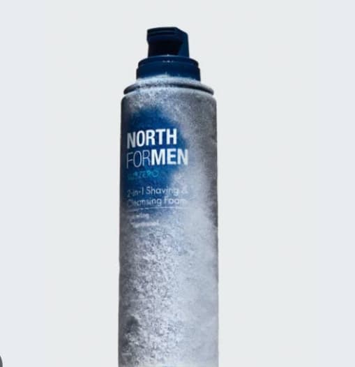 North For Men Subzero 2-in-1 Shaving & Cleansing Foam
