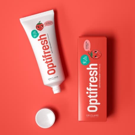 Optifresh Kids Gentle Strawberry Toothpaste